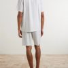 Straight-Leg Lyocell-Blend Jersey Shorts - BK