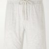 Straight-Leg Lyocell-Blend Jersey Shorts