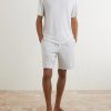 Straight-Leg Lyocell-Blend Jersey Shorts - OU