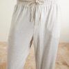 Tapered-Leg Stretch-TENCEL™ Lyocell Pyjama Trousers - CU Tapered-Leg Stretch-TENCEL™ Lyocell Pyjama Trousers - CU