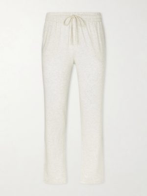 Tapered-Leg Stretch-TENCEL™ Lyocell Pyjama Trousers