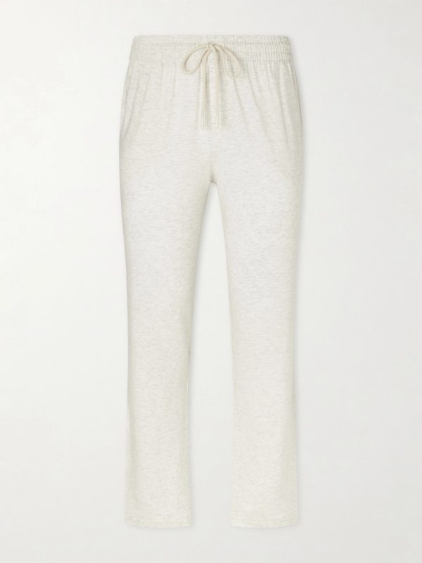 Tapered-Leg Stretch-TENCEL™ Lyocell Pyjama Trousers Tapered-Leg Stretch-TENCEL™ Lyocell Pyjama Trousers