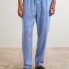 Pinstriped Satin Pyjama Trousers - FR