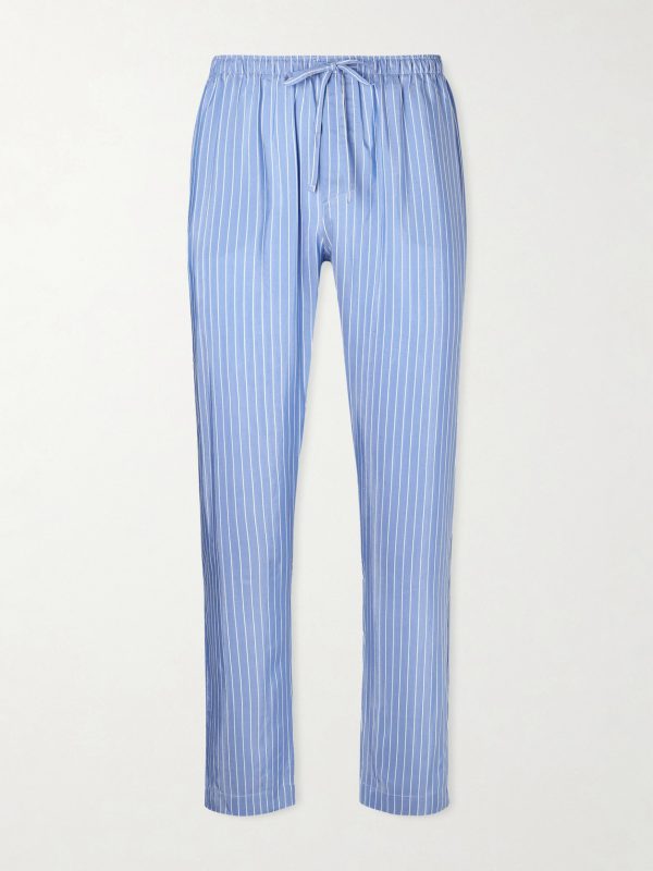 Pinstriped Satin Pyjama Trousers