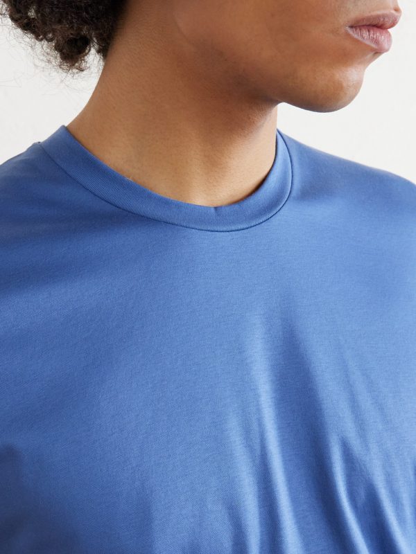 Sea Island Cotton-Jersey T-Shirt - CU
