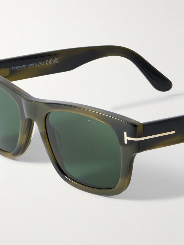 Smith Square-Frame Tortoiseshell Acetate Sunglasses - CU Smith Square-Frame Tortoiseshell Acetate Sunglasses - CU