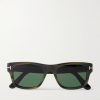 Smith Square-Frame Tortoiseshell Acetate Sunglasses Smith Square-Frame Tortoiseshell Acetate Sunglasses