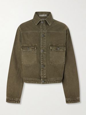 Pita Garment-Dyed Organic Denim Jacket
