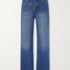 Tukutuku Straight-Leg Embroidered Organic Jeans Tukutuku Straight-Leg Embroidered Organic Jeans