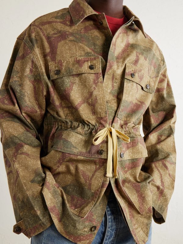 Niha Camouflage-Print Denim Jacket - CU Niha Camouflage-Print Denim Jacket - CU