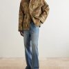 Niha Camouflage-Print Denim Jacket - OU Niha Camouflage-Print Denim Jacket - OU