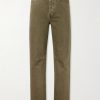 Pita Straight-Leg Garment-Dyed Jeans
