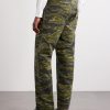 U.S. Army Fatigue Printed Straight-Leg Rip-Stop Cotton Trousers - BK U.S. Army Fatigue Printed Straight-Leg Rip-Stop Cotton Trousers - BK