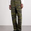 U.S. Army Fatigue Printed Straight-Leg Rip-Stop Cotton Trousers - FR U.S. Army Fatigue Printed Straight-Leg Rip-Stop Cotton Trousers - FR