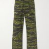 U.S. Army Fatigue Printed Straight-Leg Rip-Stop Cotton Trousers U.S. Army Fatigue Printed Straight-Leg Rip-Stop Cotton Trousers
