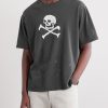 Vintage Fade Printed Paint-Splattered Cotton-Jersey T-Shirt - FR Vintage Fade Printed Paint-Splattered Cotton-Jersey T-Shirt - FR