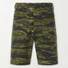 U.S. Army Fatigue Printed Straight-Leg Rip-Stop Cotton Shorts U.S. Army Fatigue Printed Straight-Leg Rip-Stop Cotton Shorts
