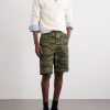 U.S. Army Fatigue Printed Straight-Leg Rip-Stop Cotton Shorts - OU U.S. Army Fatigue Printed Straight-Leg Rip-Stop Cotton Shorts - OU