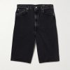 Super Dad's Wide-Leg Denim Shorts Super Dad's Wide-Leg Denim Shorts