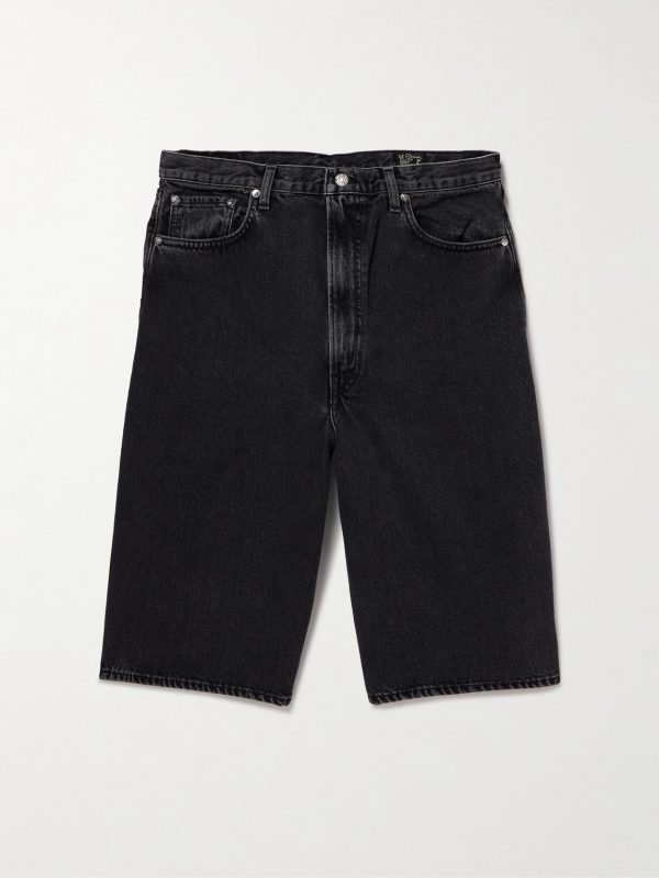 Super Dad's Wide-Leg Denim Shorts Super Dad's Wide-Leg Denim Shorts