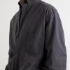 Cotton and Linen-Blend Shell Jacket - CU Cotton and Linen-Blend Shell Jacket - CU