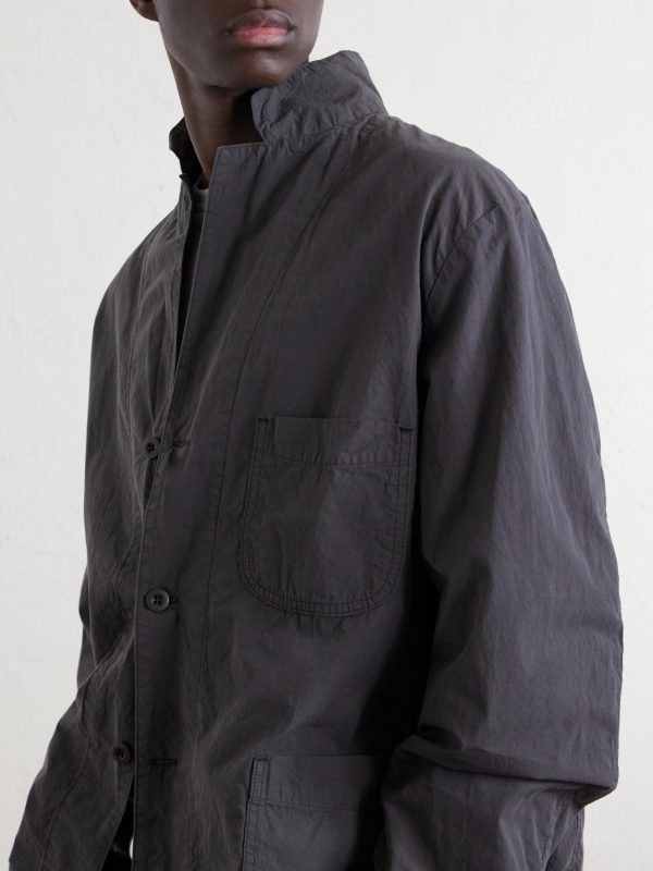 Cotton and Linen-Blend Shell Jacket - CU Cotton and Linen-Blend Shell Jacket - CU