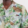 Camp-Collar Printed Voile Shirt - CU