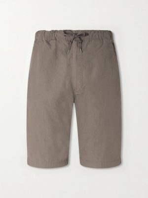New Yorker Straight-Leg Cotton Shorts
