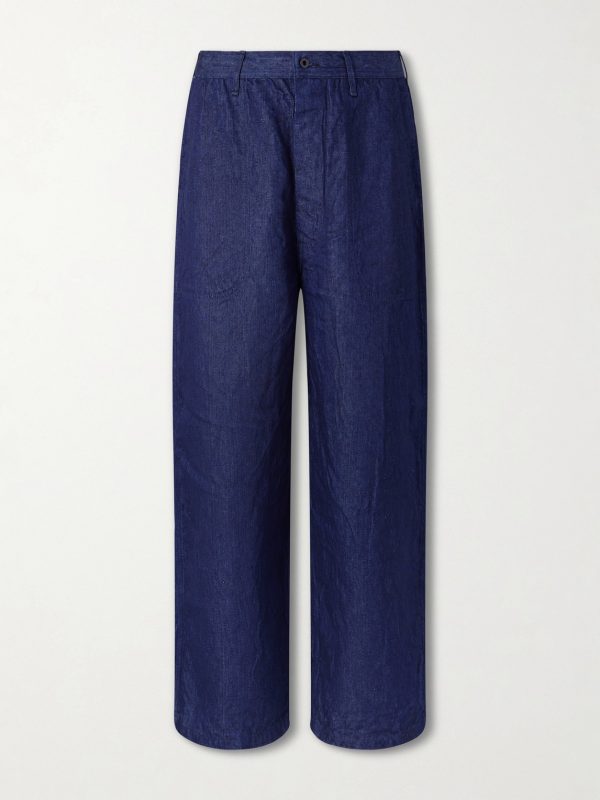 U.S. Navy Straight-Leg Linen Trousers U.S. Navy Straight-Leg Linen Trousers