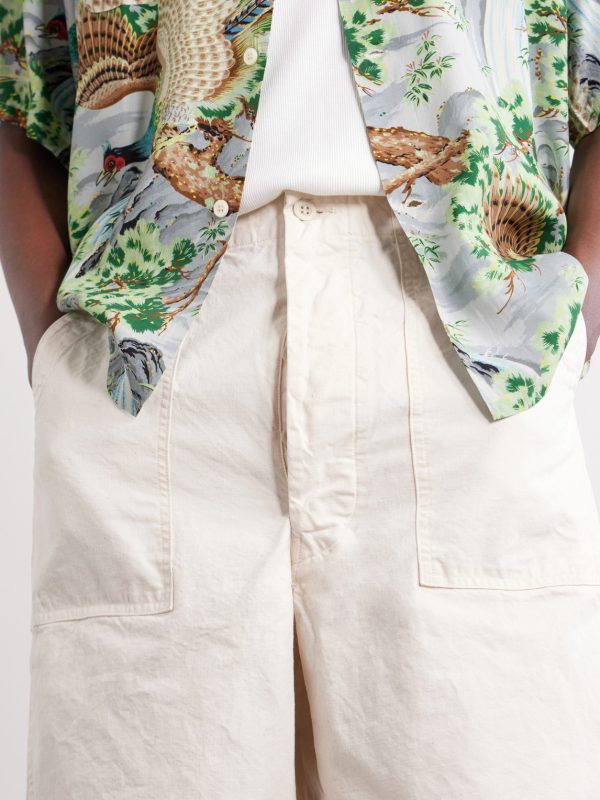 Summer Fatigue Straight-Leg Cotton Shorts - CU Summer Fatigue Straight-Leg Cotton Shorts - CU