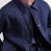 Linen Denim Jacket - CU Linen Denim Jacket - CU