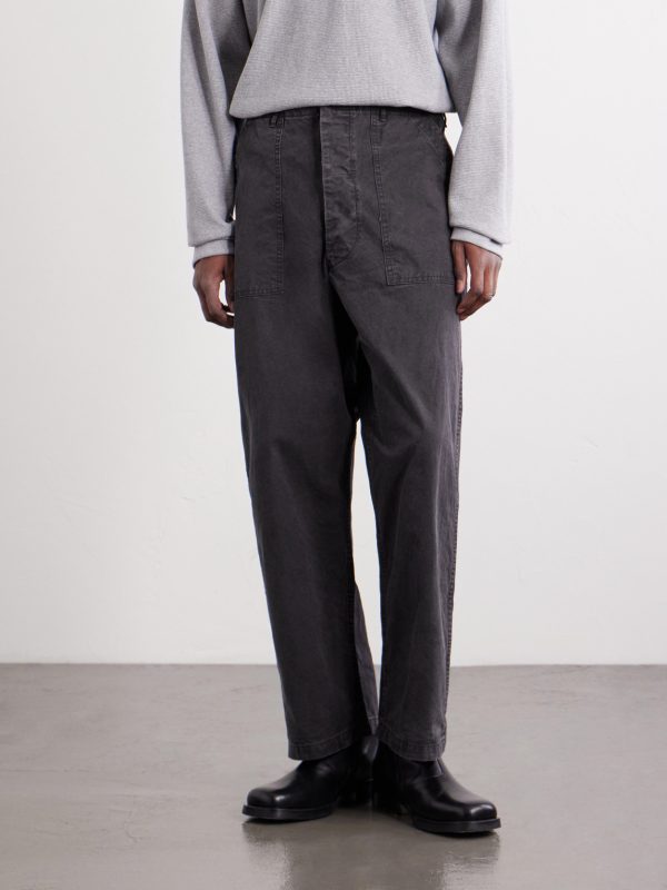 Summer Fatigue Straight-Leg Cotton Trousers - FR Summer Fatigue Straight-Leg Cotton Trousers - FR