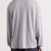 Waffle-Knit Cotton-Blend T-shirt - BK Waffle-Knit Cotton-Blend T-shirt - BK