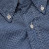 Button-Down Collar Checked Cotton-Chambray Shirt - CU Button-Down Collar Checked Cotton-Chambray Shirt - CU
