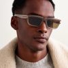 Square-Frame Acetate Sunglasses - OU