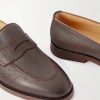 Flex Waxed-Suede Penny Loafers - CU Flex Waxed-Suede Penny Loafers - CU