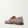 Suede Penny Loafers - BK