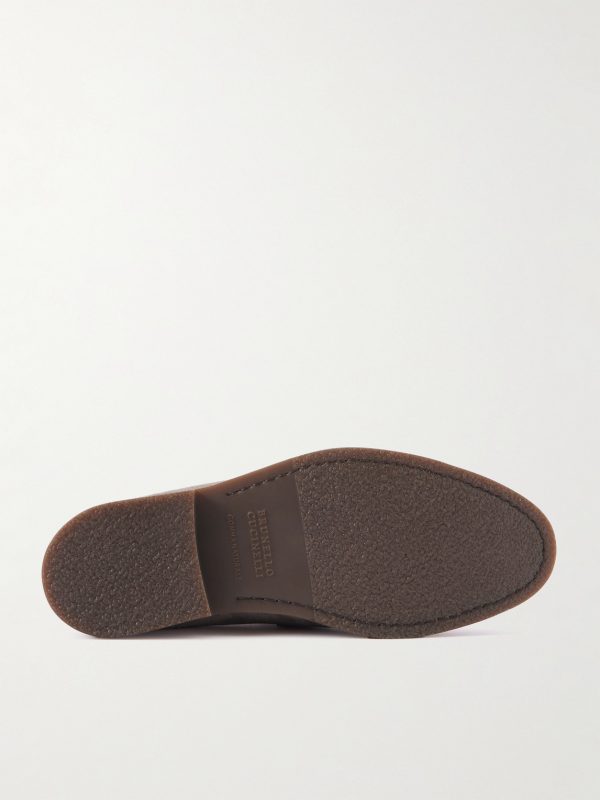 Suede Penny Loafers - E1