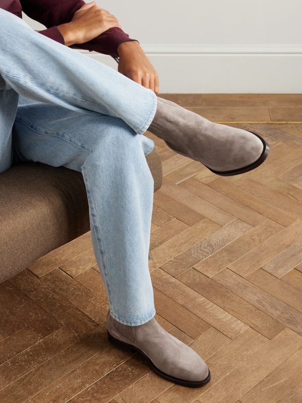 Beatles Suede Chelsea Boots - OU Beatles Suede Chelsea Boots - OU
