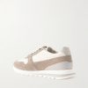 Olimpo Suede-Trimmed Full-Grain Leather Sneakers - BK Olimpo Suede-Trimmed Full-Grain Leather Sneakers - BK