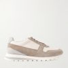 Olimpo Suede-Trimmed Full-Grain Leather Sneakers Olimpo Suede-Trimmed Full-Grain Leather Sneakers