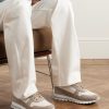 Olimpo Suede-Trimmed Full-Grain Leather Sneakers - OU Olimpo Suede-Trimmed Full-Grain Leather Sneakers - OU