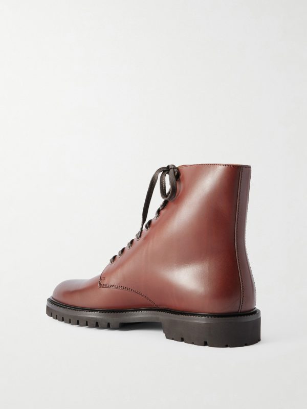 Polacco Leather Boots - BK Polacco Leather Boots - BK