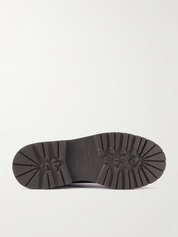 Waxed-Suede Hiking Boots - E1 Waxed-Suede Hiking Boots - E1
