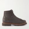 Waxed-Suede Hiking Boots Waxed-Suede Hiking Boots