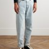 Leather-Trimmed Suede Sneakers - OU Leather-Trimmed Suede Sneakers - OU