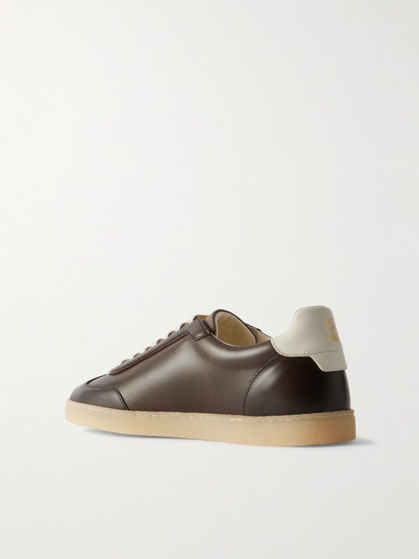 Coda Di Rondine Leather Sneakers - BK