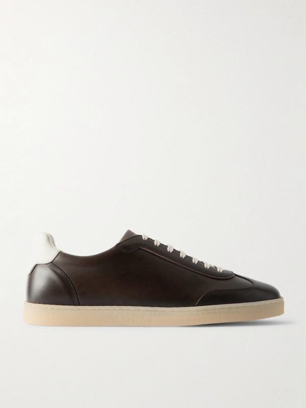 Coda Di Rondine Leather Sneakers