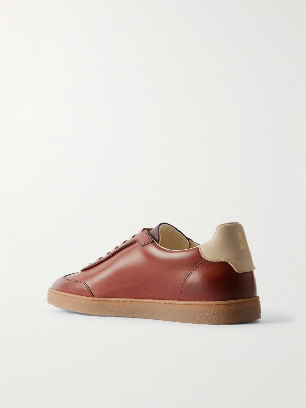 Coda Di Rondine Leather Sneakers - BK