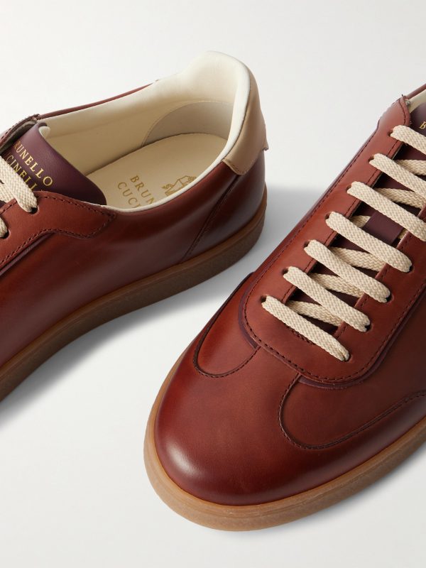 Coda Di Rondine Leather Sneakers - CU